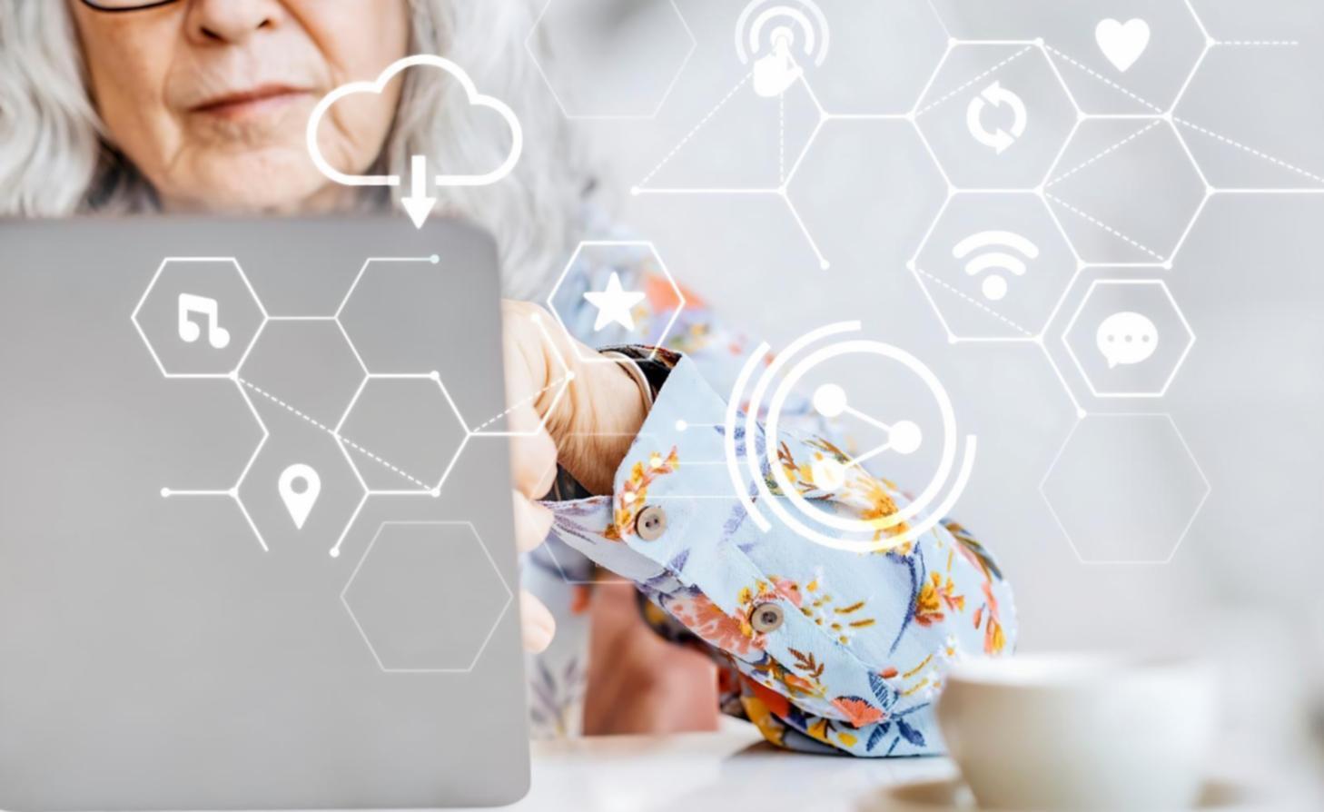 Students collaborating on blockchain development projects